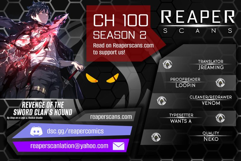 Revenge of the Sword Clan's Hound Chapter 100 - Page 1