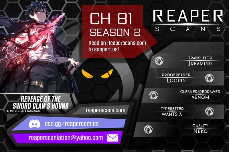 Revenge of the Sword Clan's Hound Chapter 81 - Page 1