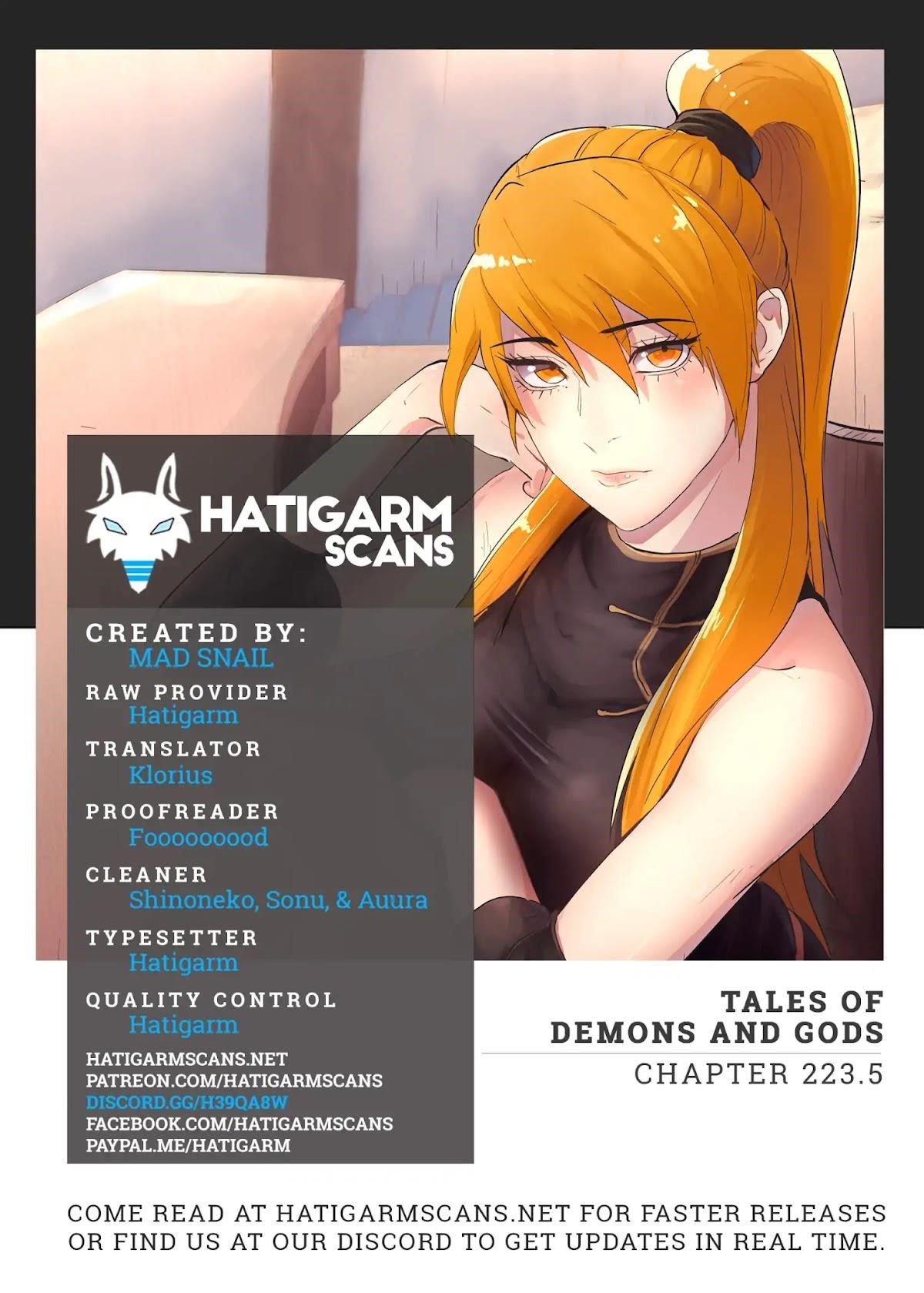 Tales of Demons and Gods Chapter 223.5 - Page 1