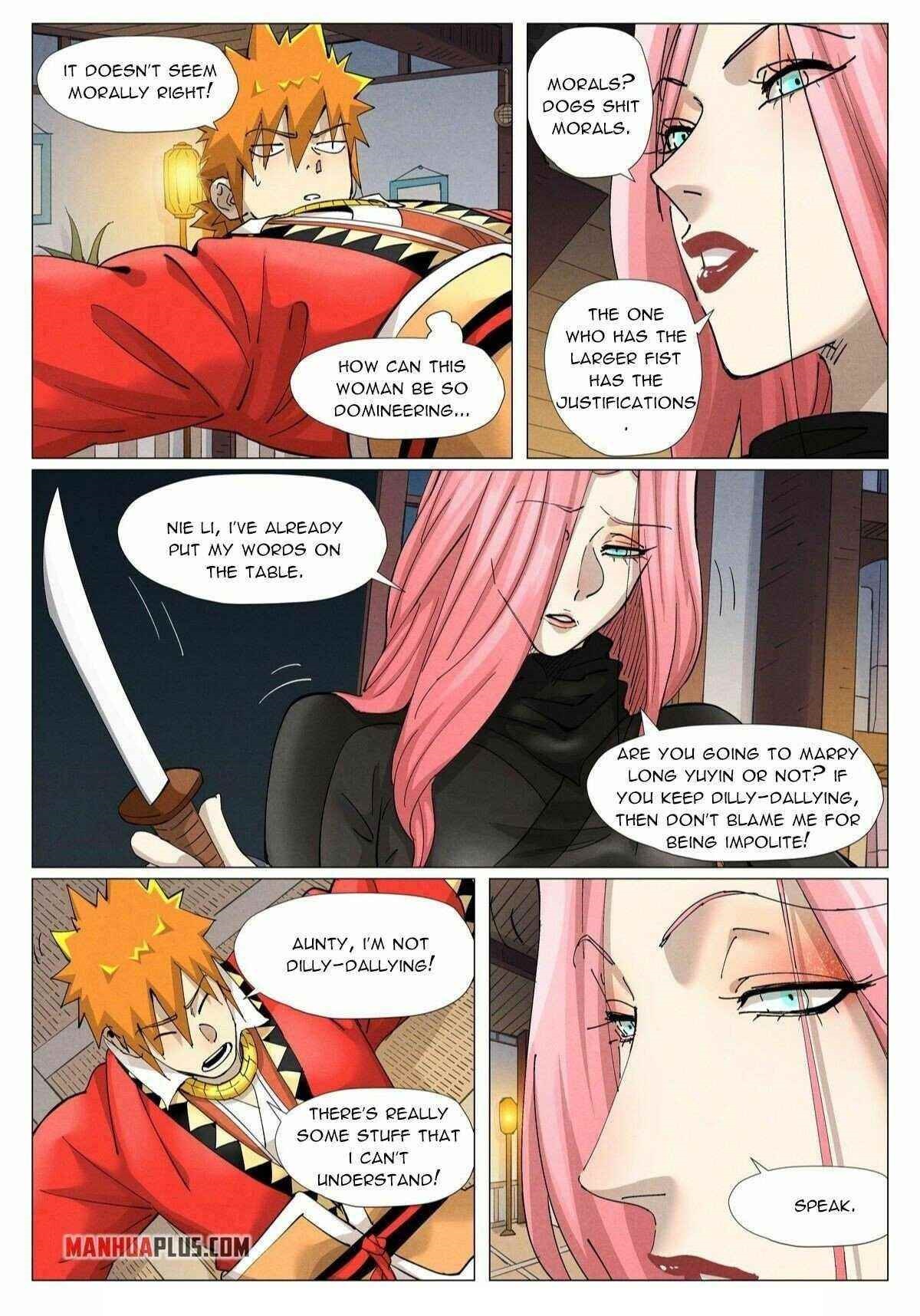 Tales of Demons and Gods Chapter 377.5 - Page 8