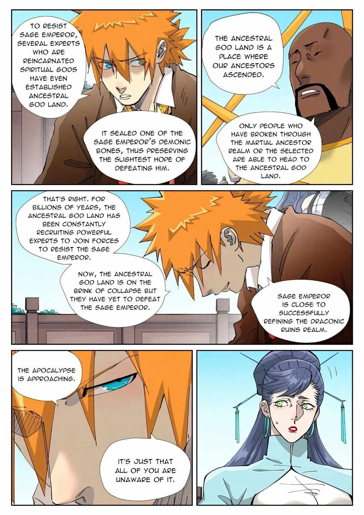 Tales of Demons and Gods Chapter 449 - Page 4