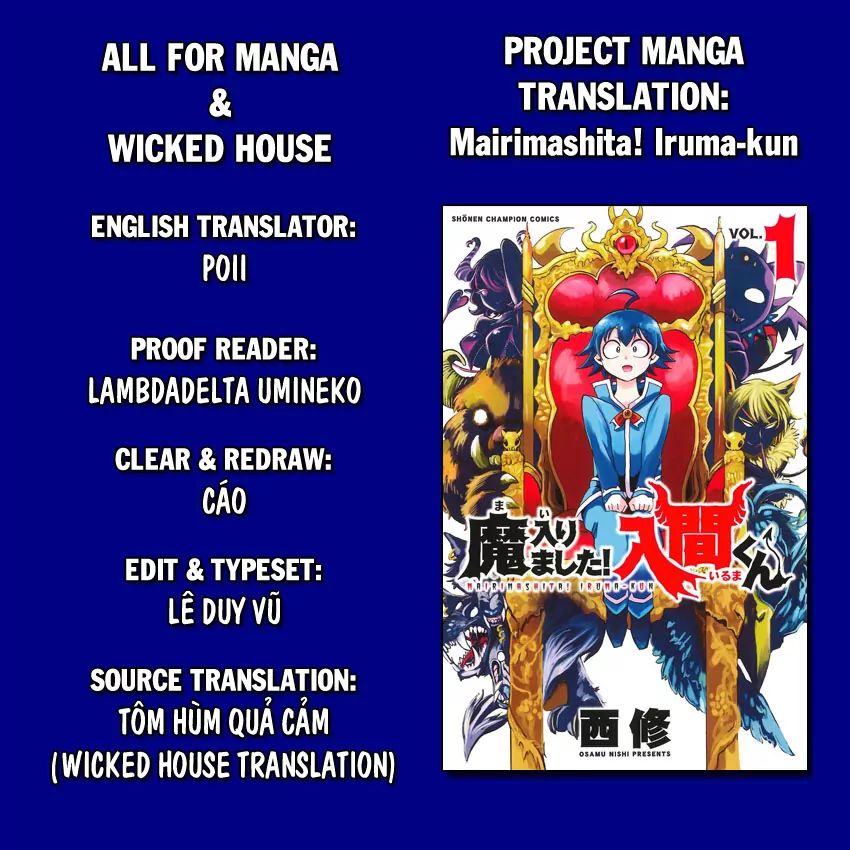 Mairimashita! Iruma-kun Chapter 3 - Page 1