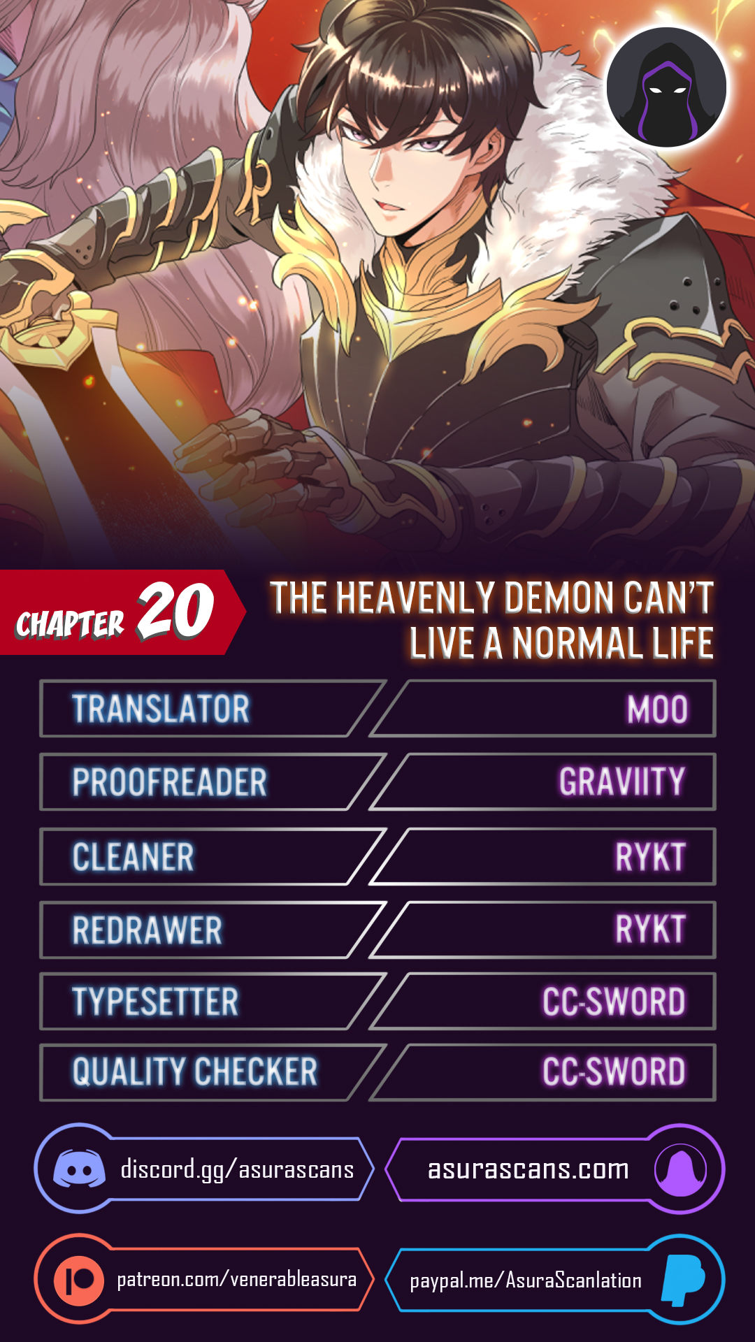 The Heavenly Demon Can't Live a Normal Life Chapter 20 - Page 1
