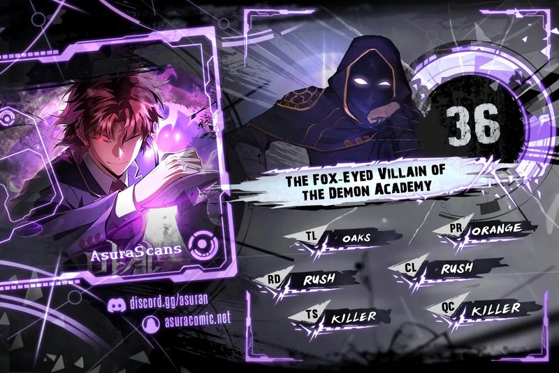 The Fox-Eyed Villain of the Demon Academy Chapter 36 - Page 1