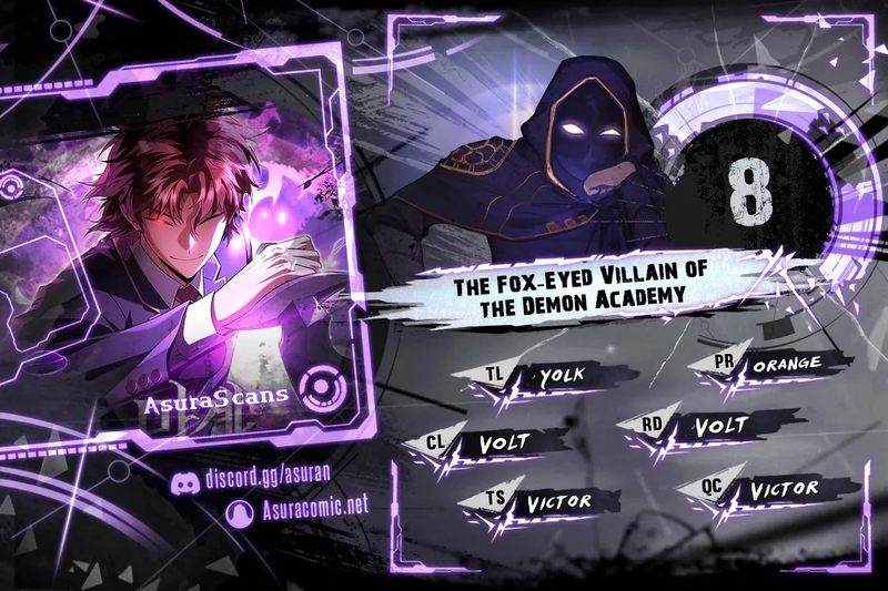 The Fox-Eyed Villain of the Demon Academy Chapter 8 - Page 1