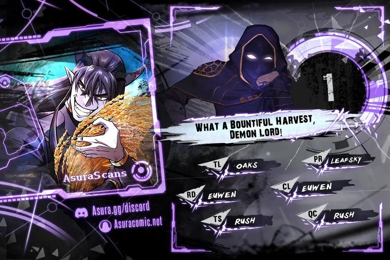 What a Bountiful Harvest, Demon Lord! Chapter 1 - Page 1