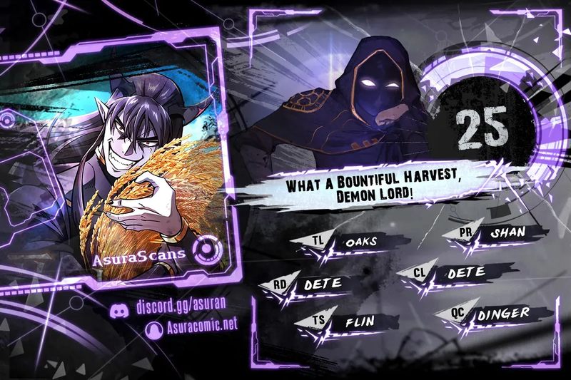 What a Bountiful Harvest, Demon Lord! Chapter 25 - Page 1