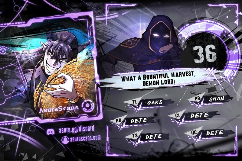 What a Bountiful Harvest, Demon Lord! Chapter 36 - Page 1