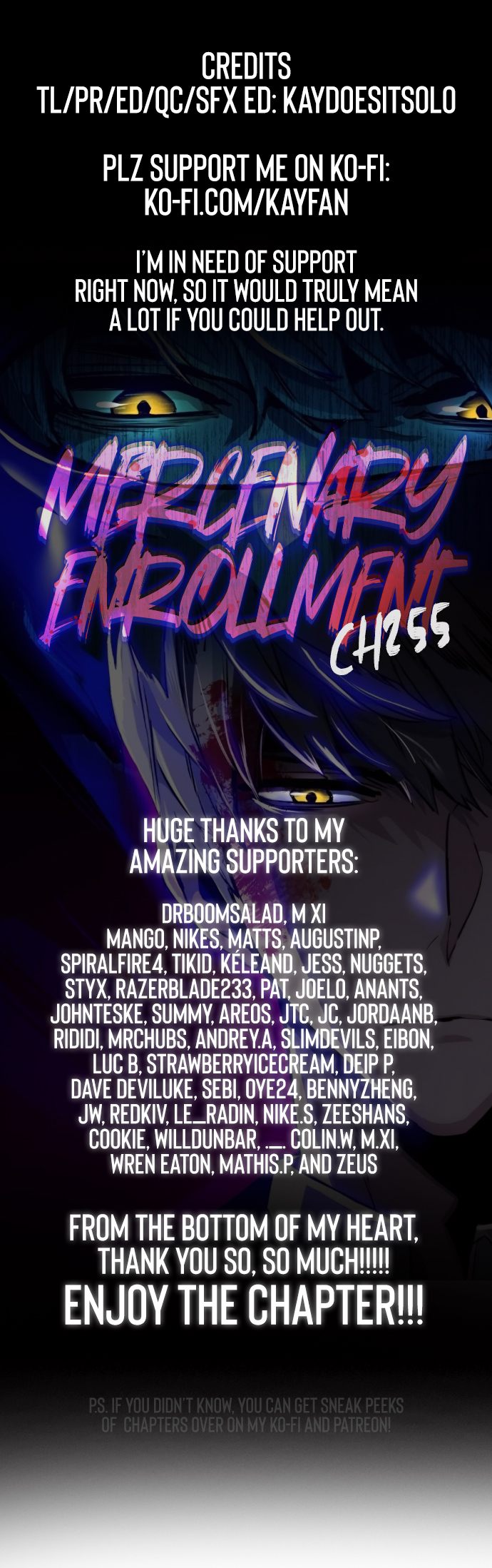 Mercenary Enrollment Chapter 255 - Page 1