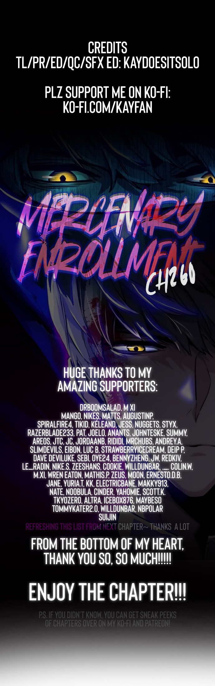 Mercenary Enrollment Chapter 260 - Page 1