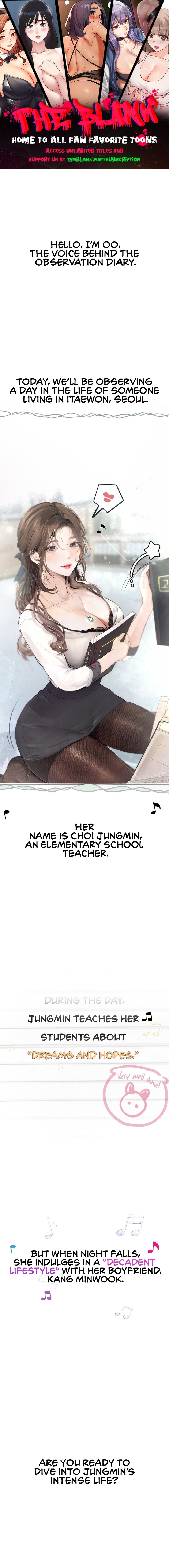 Observation Diary Chapter 22 - Page 1