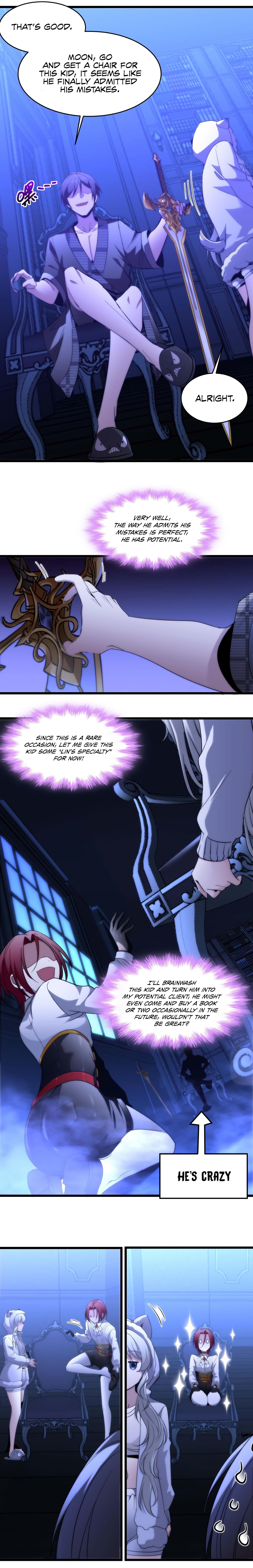 I'm Really Not the Evil God's Lackey Chapter 107 - Page 4