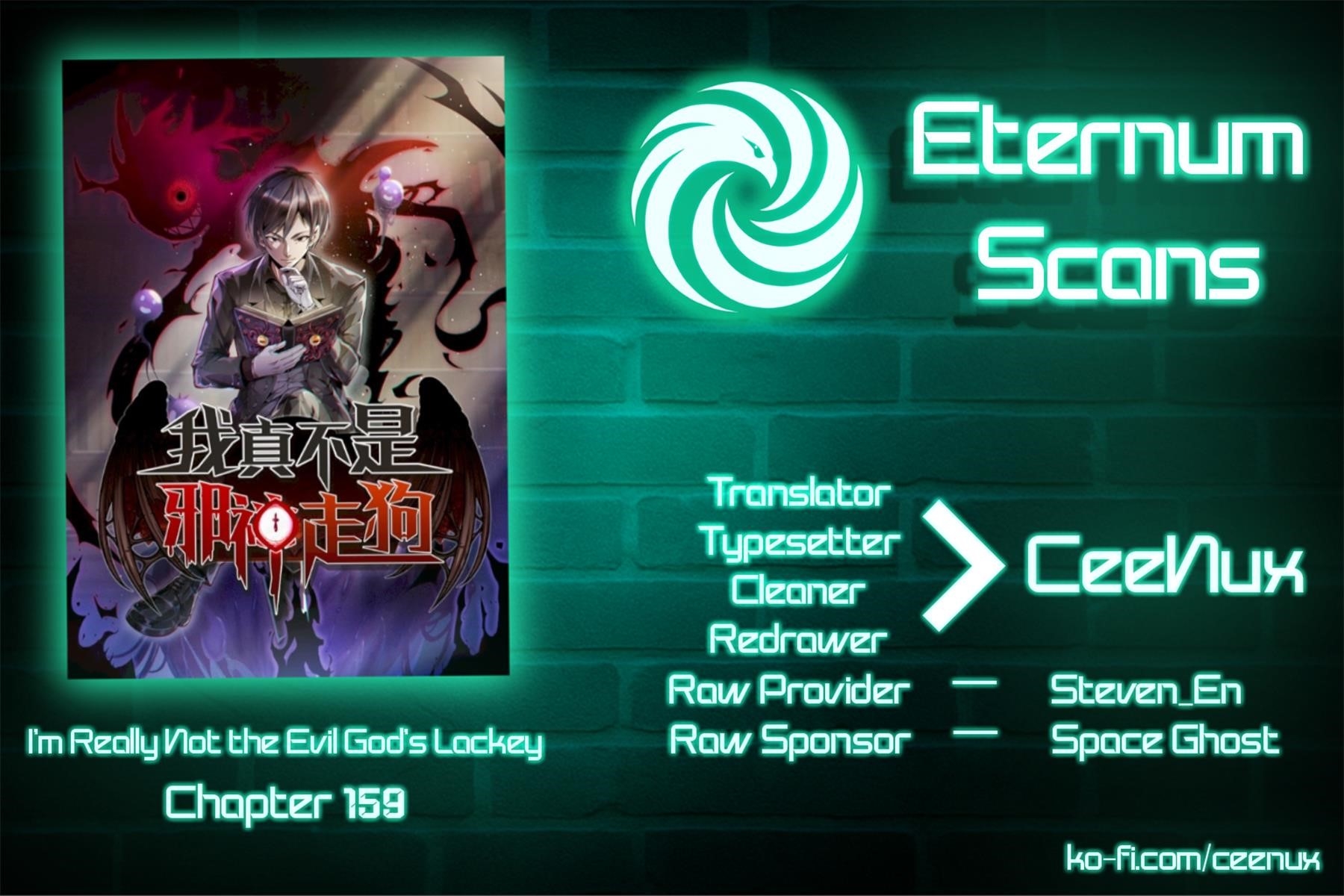 I'm Really Not the Evil God's Lackey Chapter 159 - Page 1