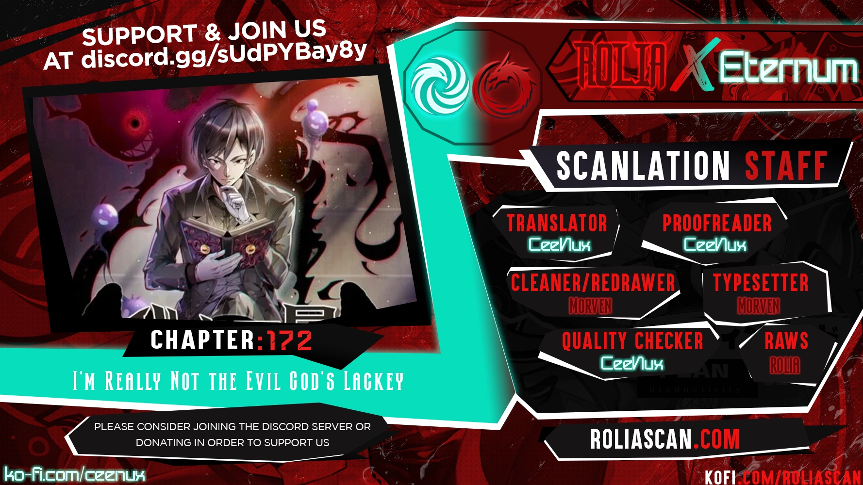 I'm Really Not the Evil God's Lackey Chapter 172 - Page 1