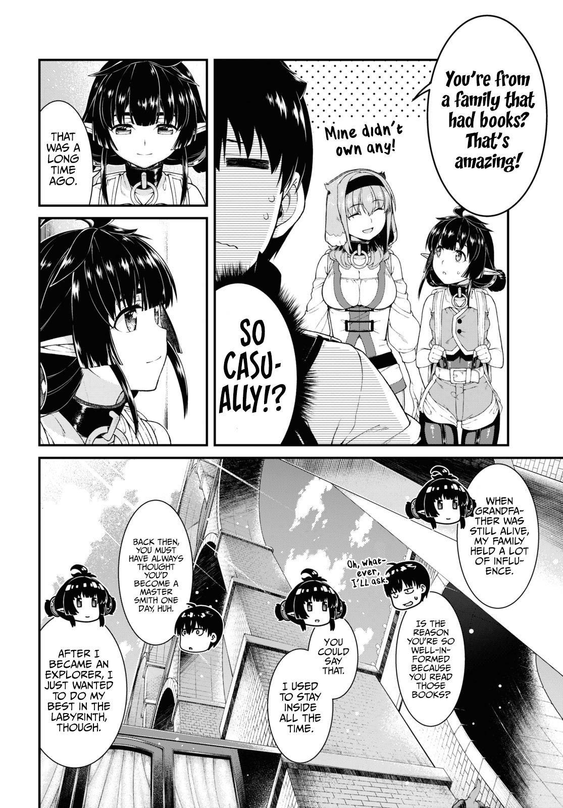 Isekai Meikyuu de Harem wo Chapter 56 - Page 13