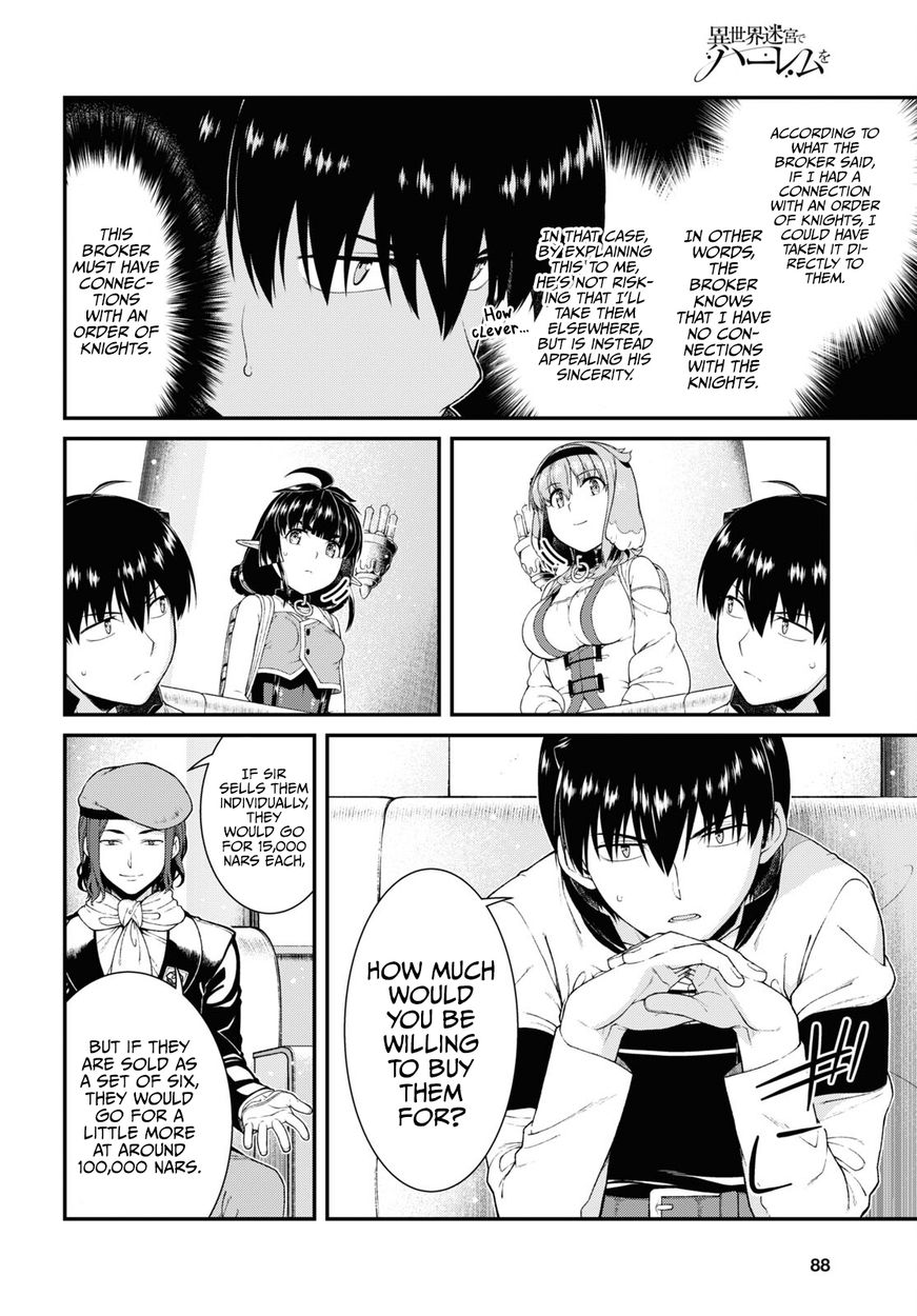 Isekai Meikyuu de Harem wo Chapter 57 - Page 13