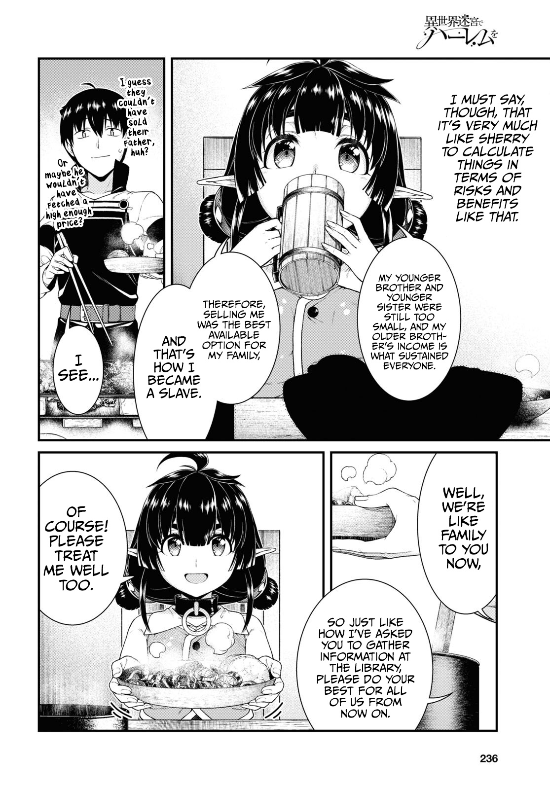 Isekai Meikyuu de Harem wo Chapter 59 - Page 12