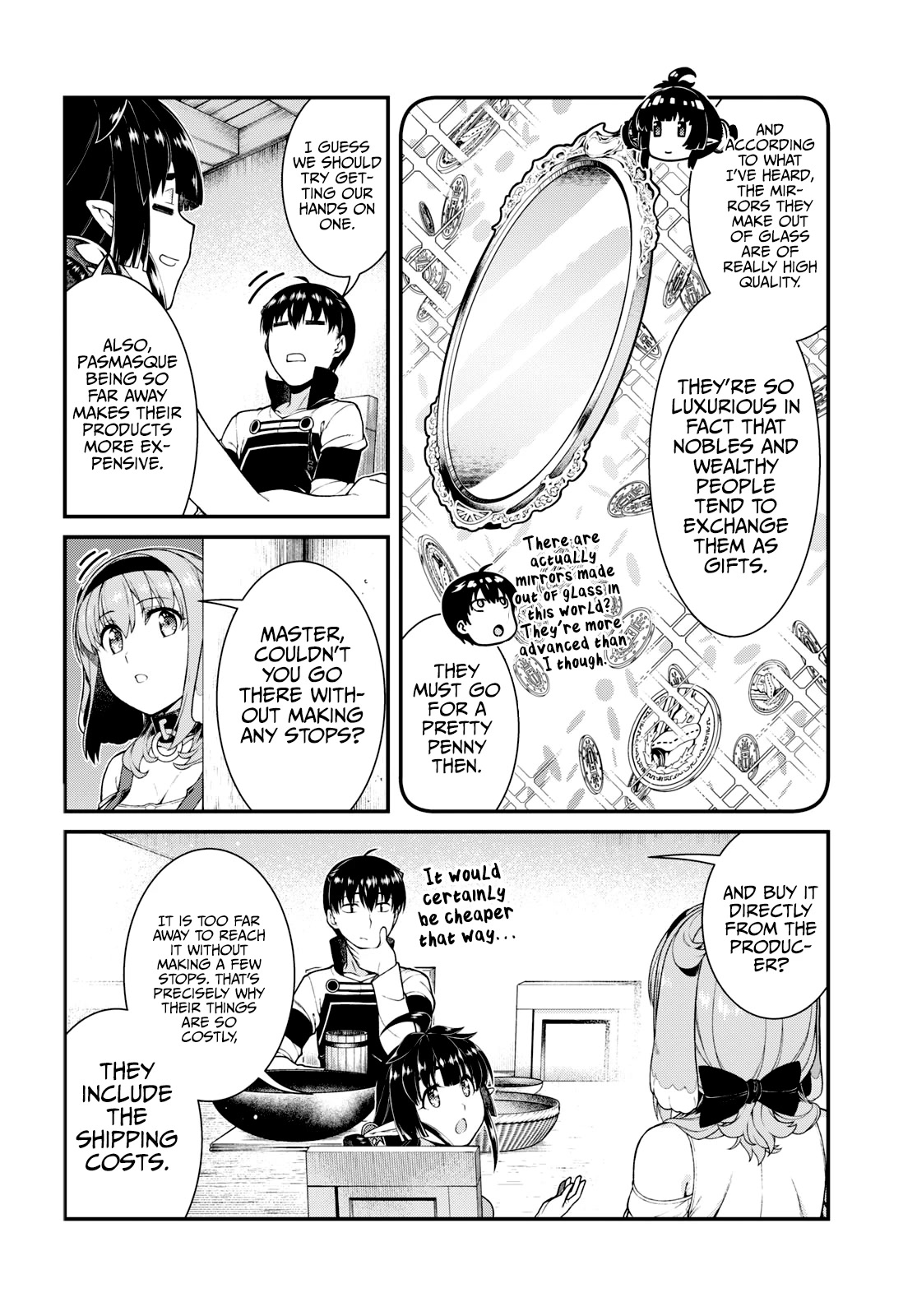 Isekai Meikyuu de Harem wo Chapter 70 - Page 3