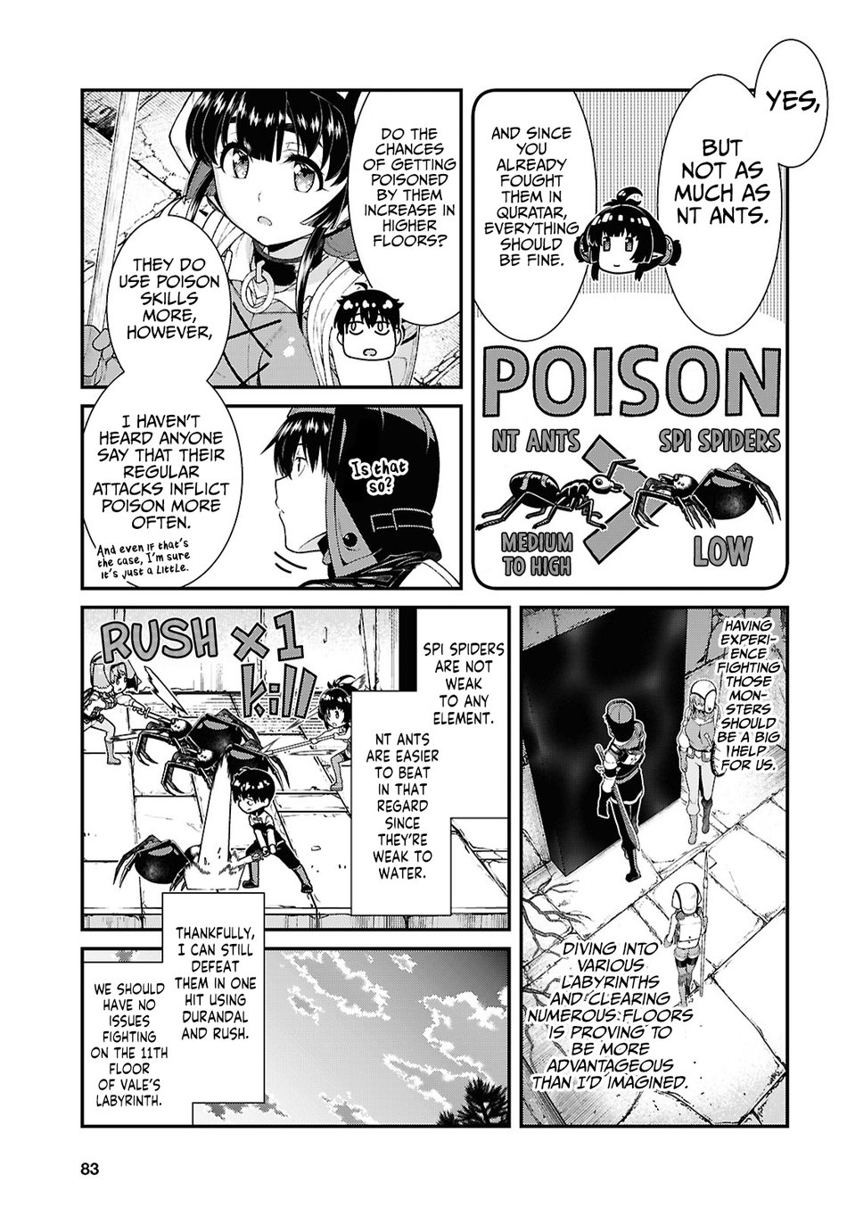 Isekai Meikyuu de Harem wo Chapter 85 - Page 4