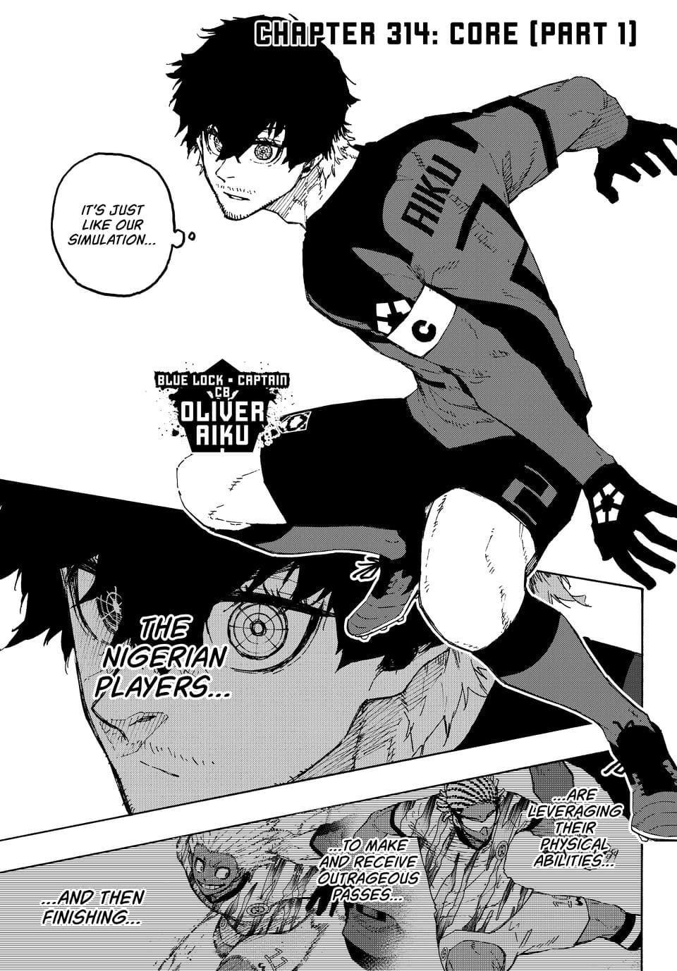 Blue Lock Chapter 314.1 - Page 1