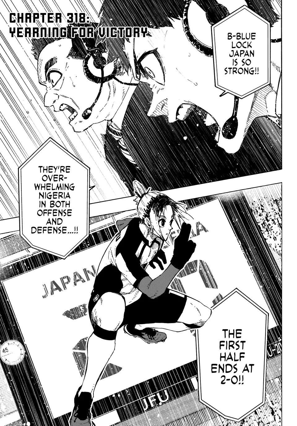 Blue Lock Chapter 318 - Page 1