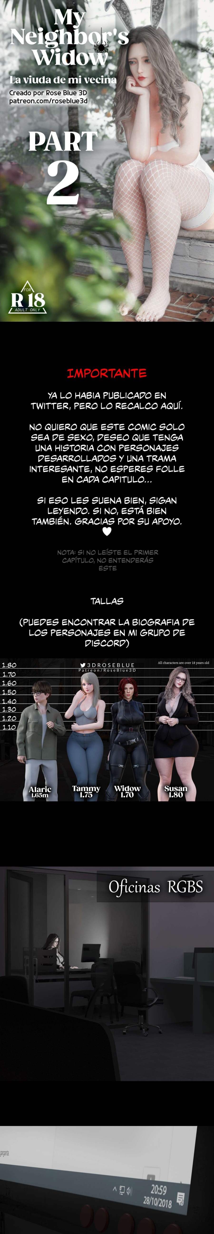 My Neighbor's Widow Chapter 2 - Page 1