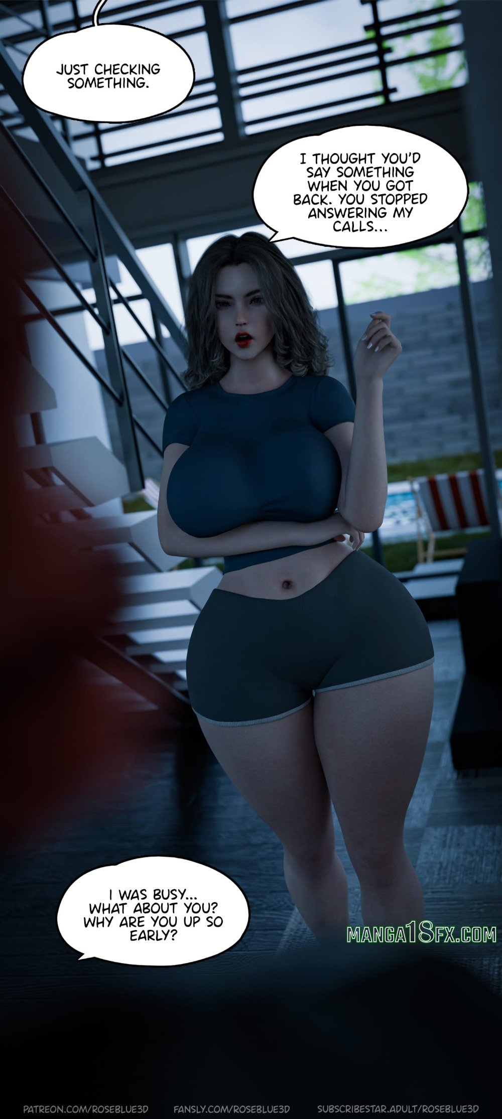 My Neighbor's Widow Chapter 46 - Page 7