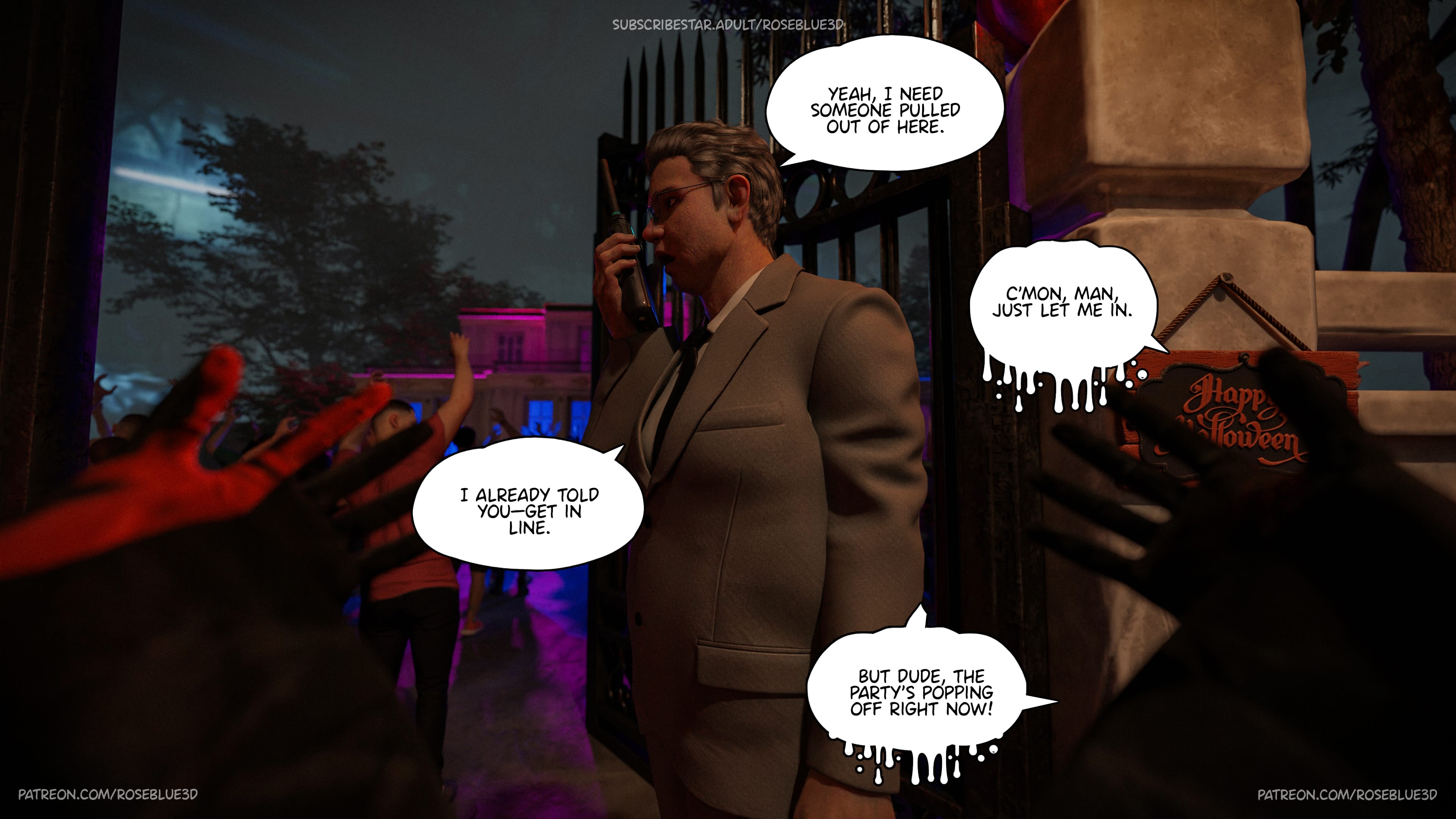 My Neighbor's Widow Chapter 47.5 - Page 3