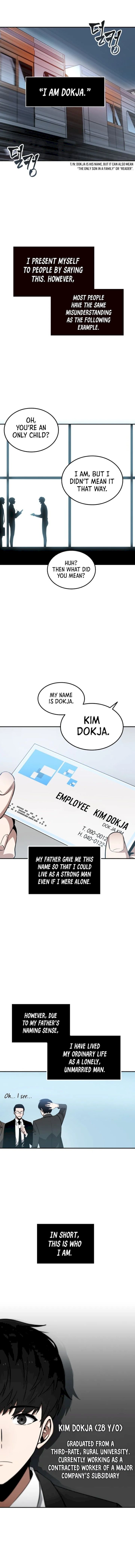 Omniscient Reader's Viewpoint Chapter 1 - Page 3