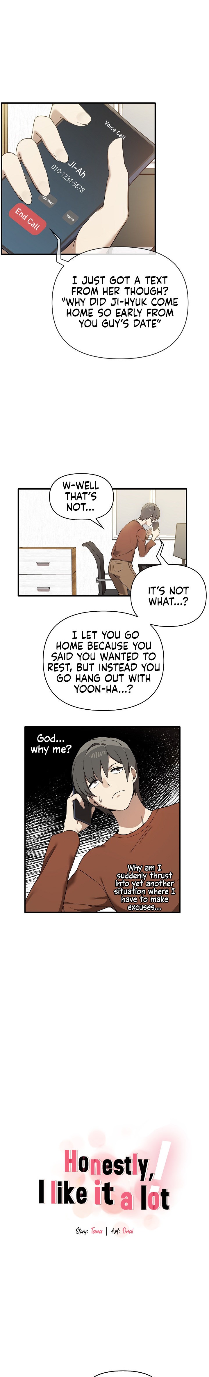 Honestly, I Like You a Lot! Chapter 13 - Page 3