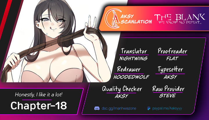 Honestly, I Like You a Lot! Chapter 18 - Page 1