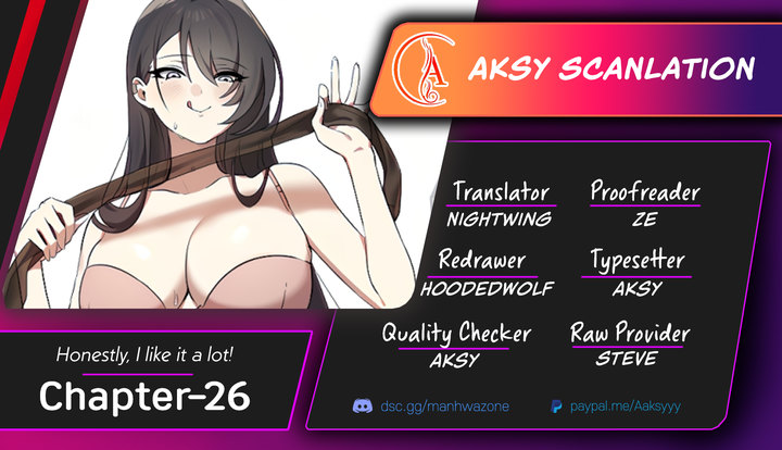 Honestly, I Like You a Lot! Chapter 26 - Page 1