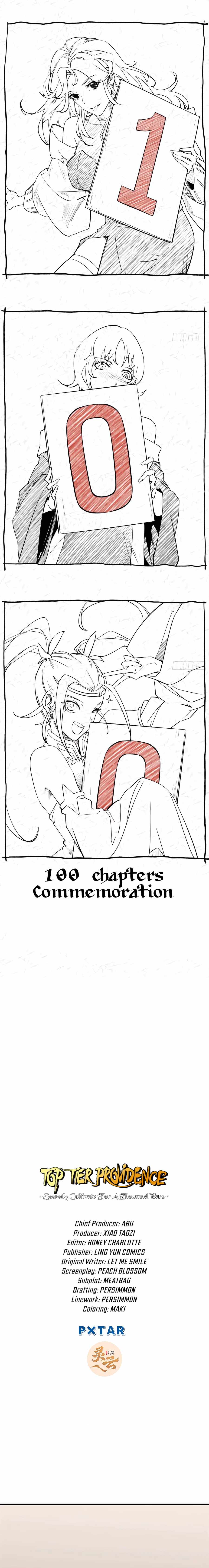 Top Tier Providence - Secretly Cultivate for a Thousand Years Chapter 100 - Page 1