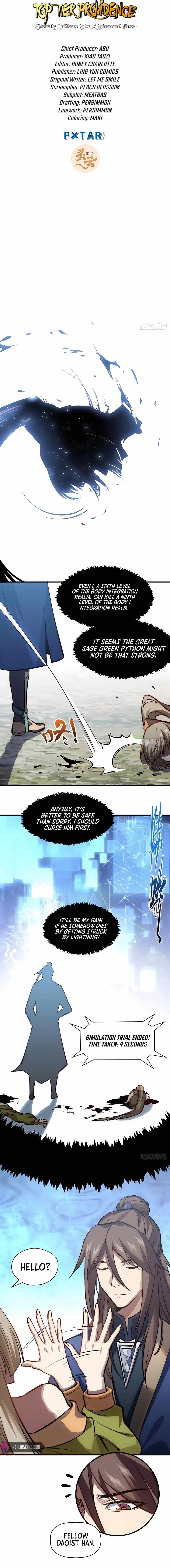 Top Tier Providence - Secretly Cultivate for a Thousand Years Chapter 103 - Page 1