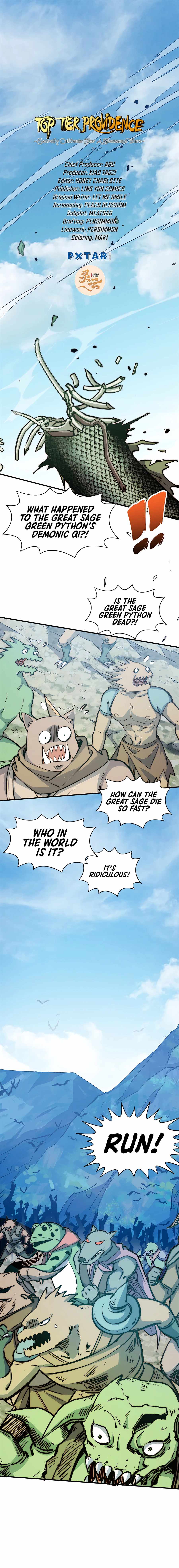 Top Tier Providence - Secretly Cultivate for a Thousand Years Chapter 112 - Page 1