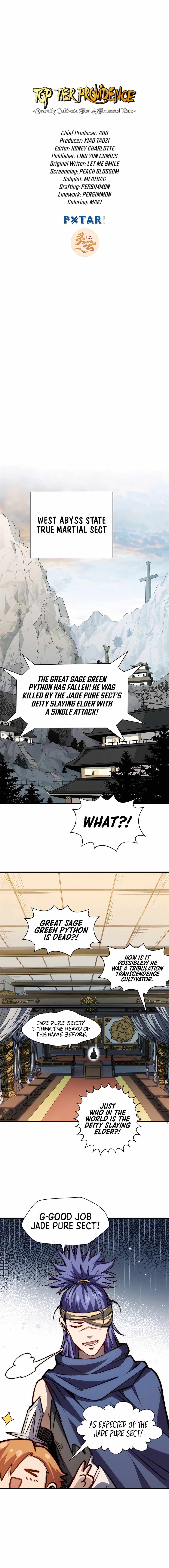 Top Tier Providence - Secretly Cultivate for a Thousand Years Chapter 113 - Page 2