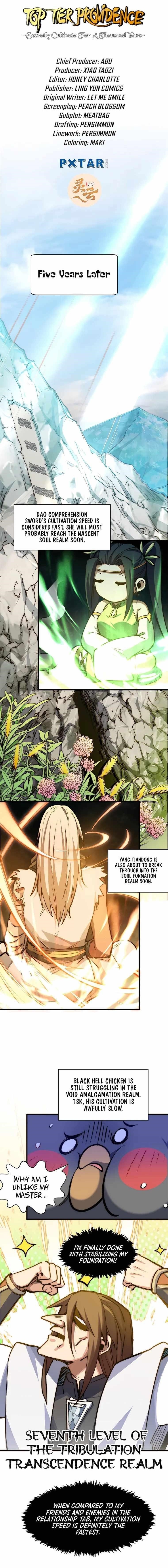 Top Tier Providence - Secretly Cultivate for a Thousand Years Chapter 135 - Page 1