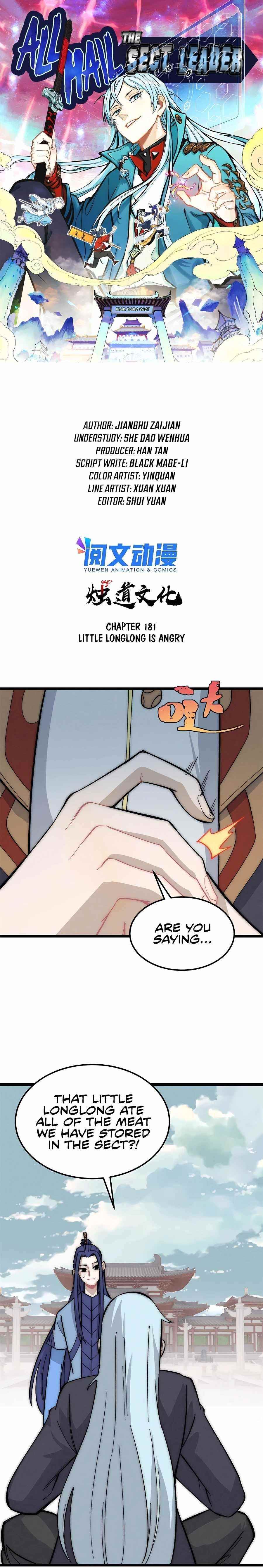 All Hail the Sect Leader Chapter 181 - Page 1