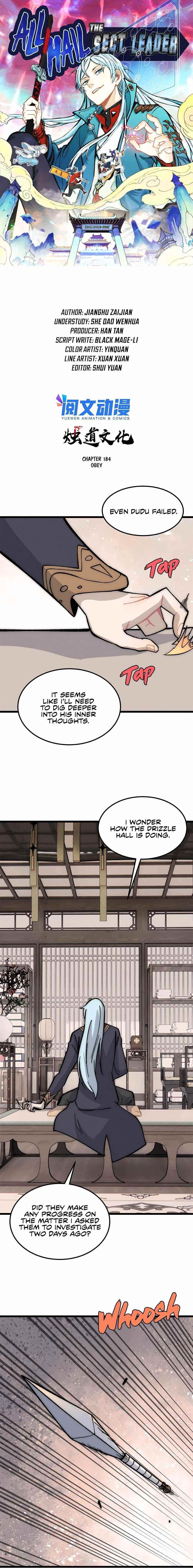 All Hail the Sect Leader Chapter 184 - Page 1