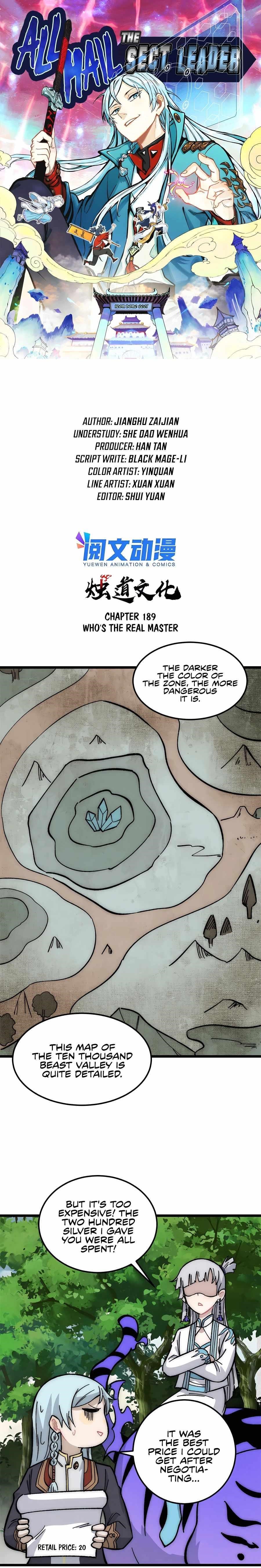 All Hail the Sect Leader Chapter 189 - Page 1