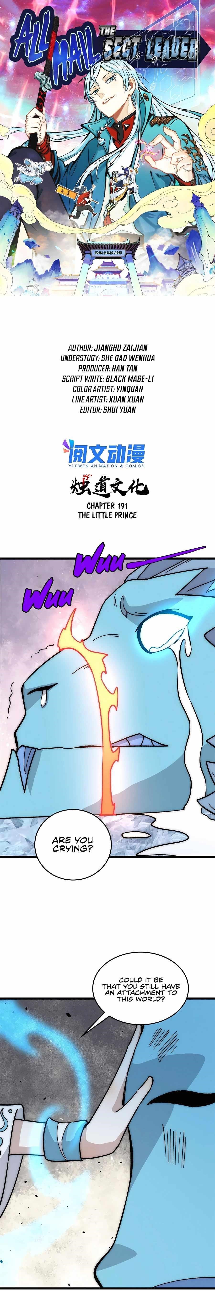 All Hail the Sect Leader Chapter 191 - Page 1