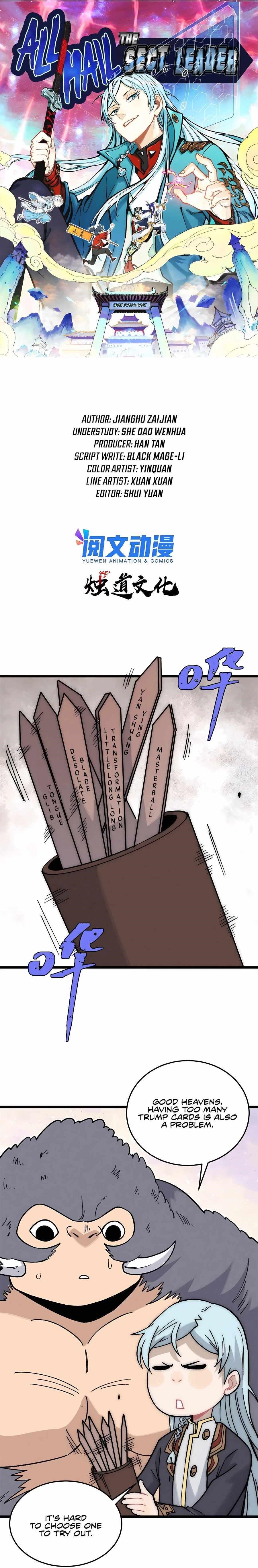 All Hail the Sect Leader Chapter 196 - Page 1