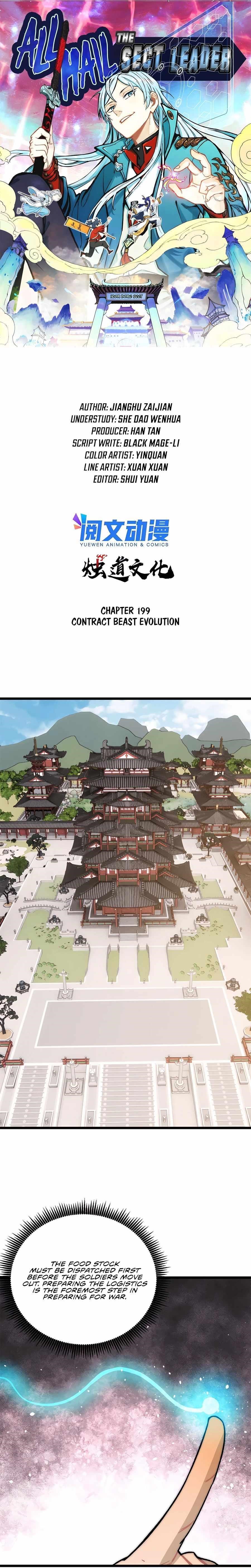 All Hail the Sect Leader Chapter 199 - Page 1