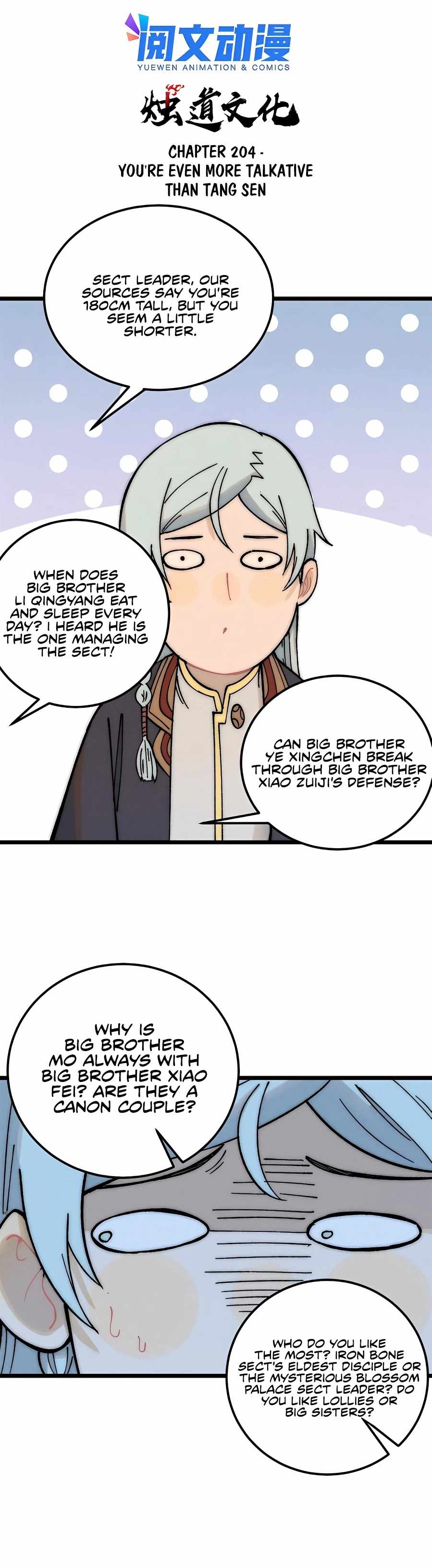 All Hail the Sect Leader Chapter 204 - Page 1