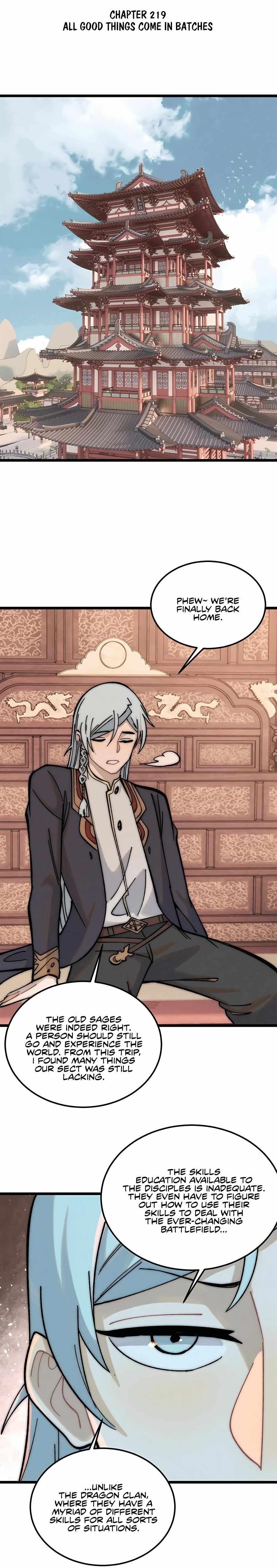 All Hail the Sect Leader Chapter 219 - Page 1