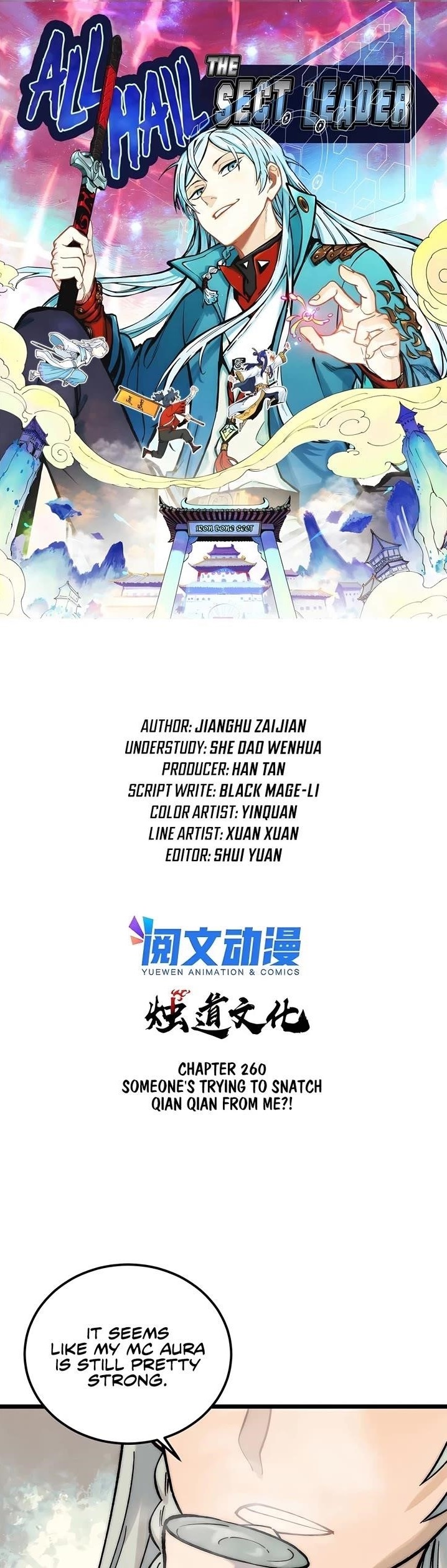 All Hail the Sect Leader Chapter 260 - Page 1