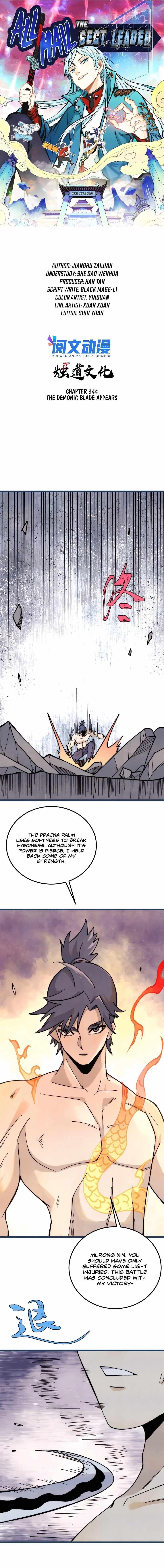 All Hail the Sect Leader Chapter 344 - Page 1