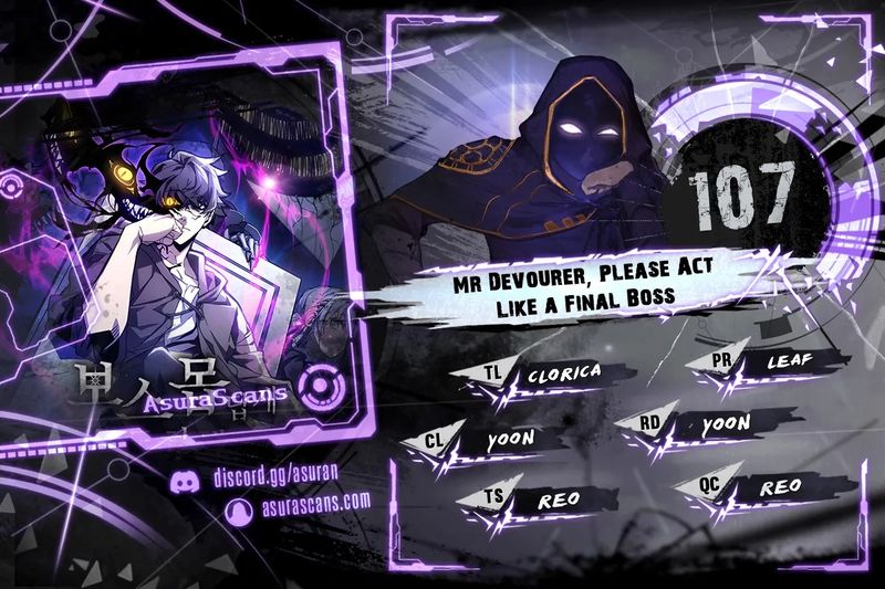 Mr Devourer, Please Act Like a Final Boss Chapter 107 - Page 1