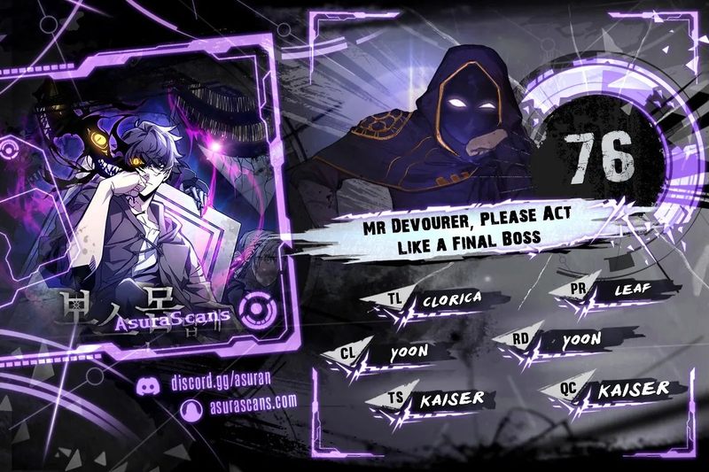 Mr Devourer, Please Act Like a Final Boss Chapter 76 - Page 1