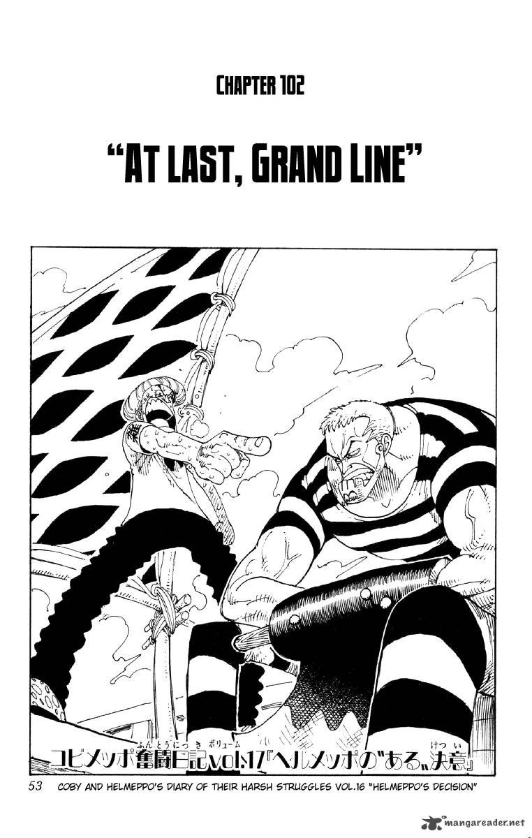 One Piece Chapter 102 - Page 1